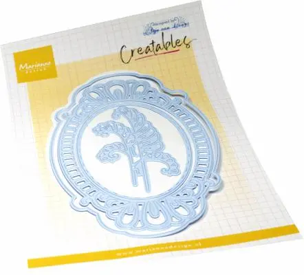Marianne Design Creatables Die - Anja's Classic Oval 1