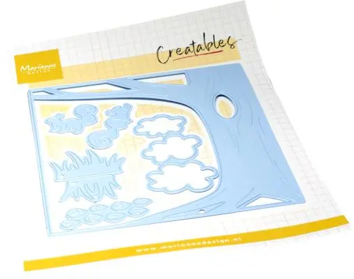 Marianne Design Creatables Die - Passepartout - Tree 1