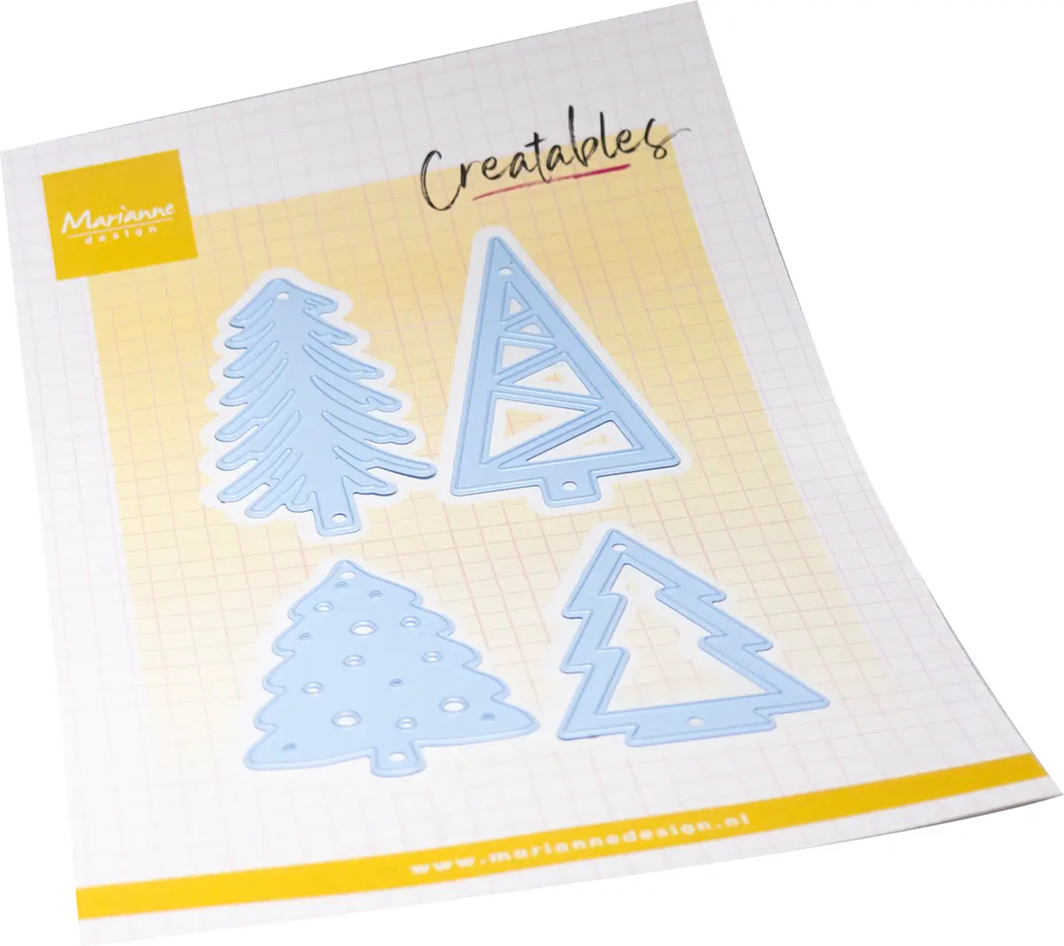 Marianne Design Creatables Die -Trendy Trees 1