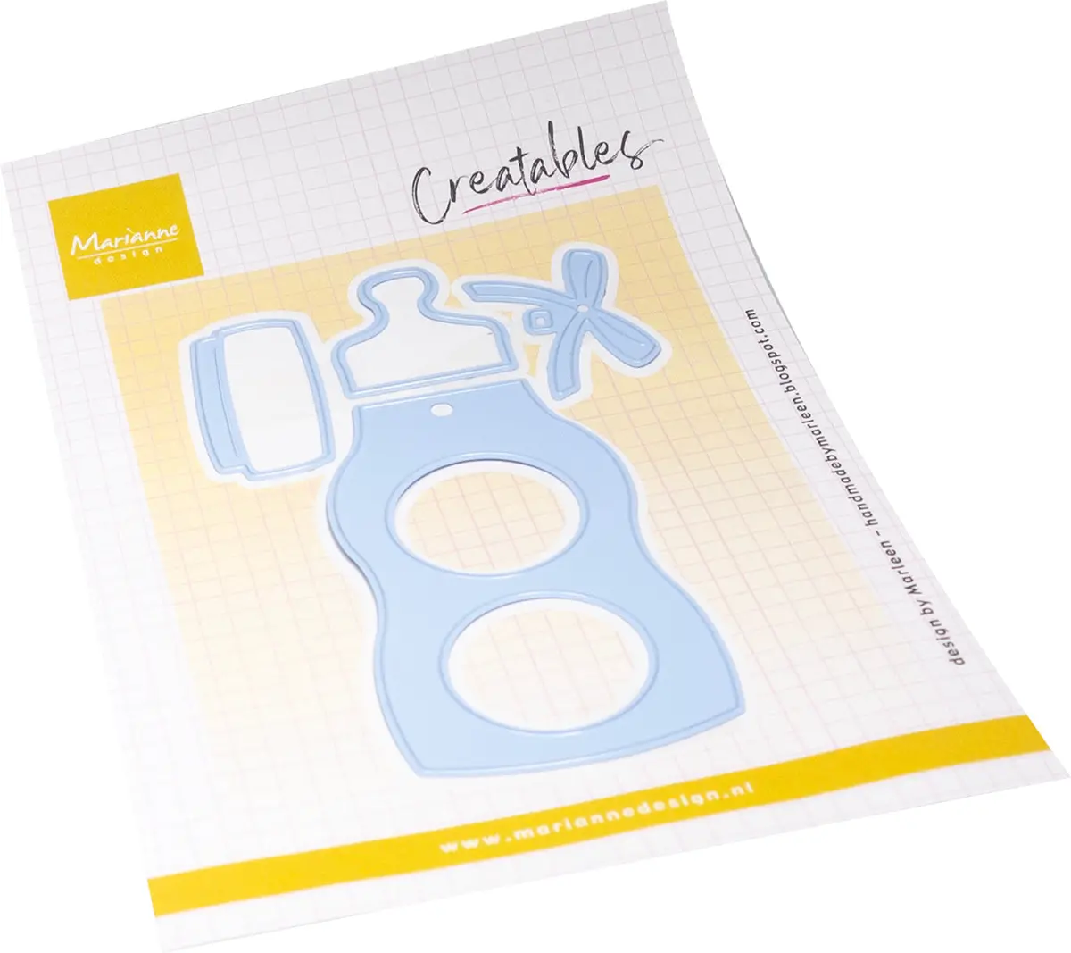 Marianne Design Creatables Die - Baby Bottle By Marleen 1