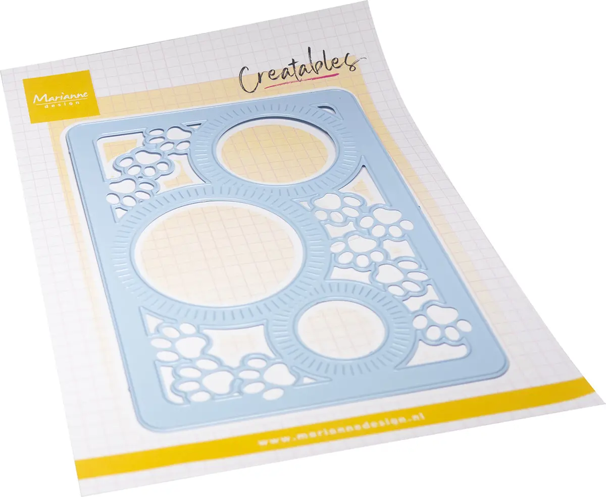 Marianne Design Creatables Die - Lay Out Paws 1