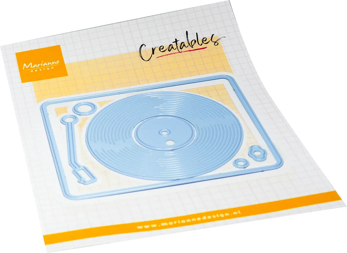 Marianne Design Creatables Die - Record Player 1