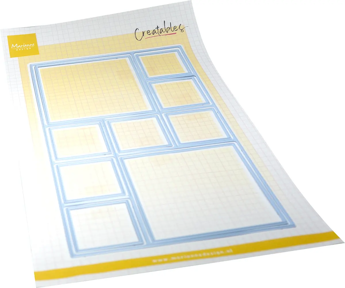 Marianne Design - Lay Out - Stair Card 1