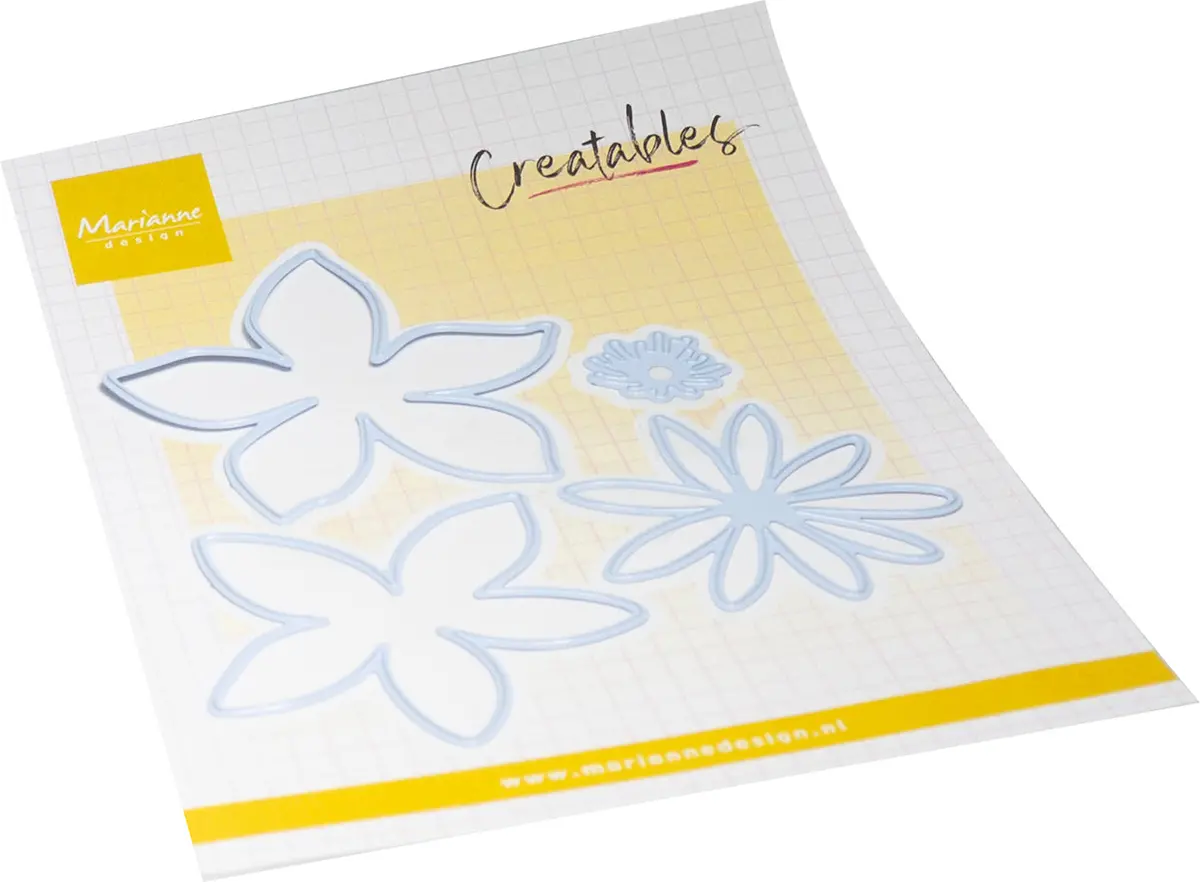 Marianne Design Creatables Die - Fantasy Flowers 1