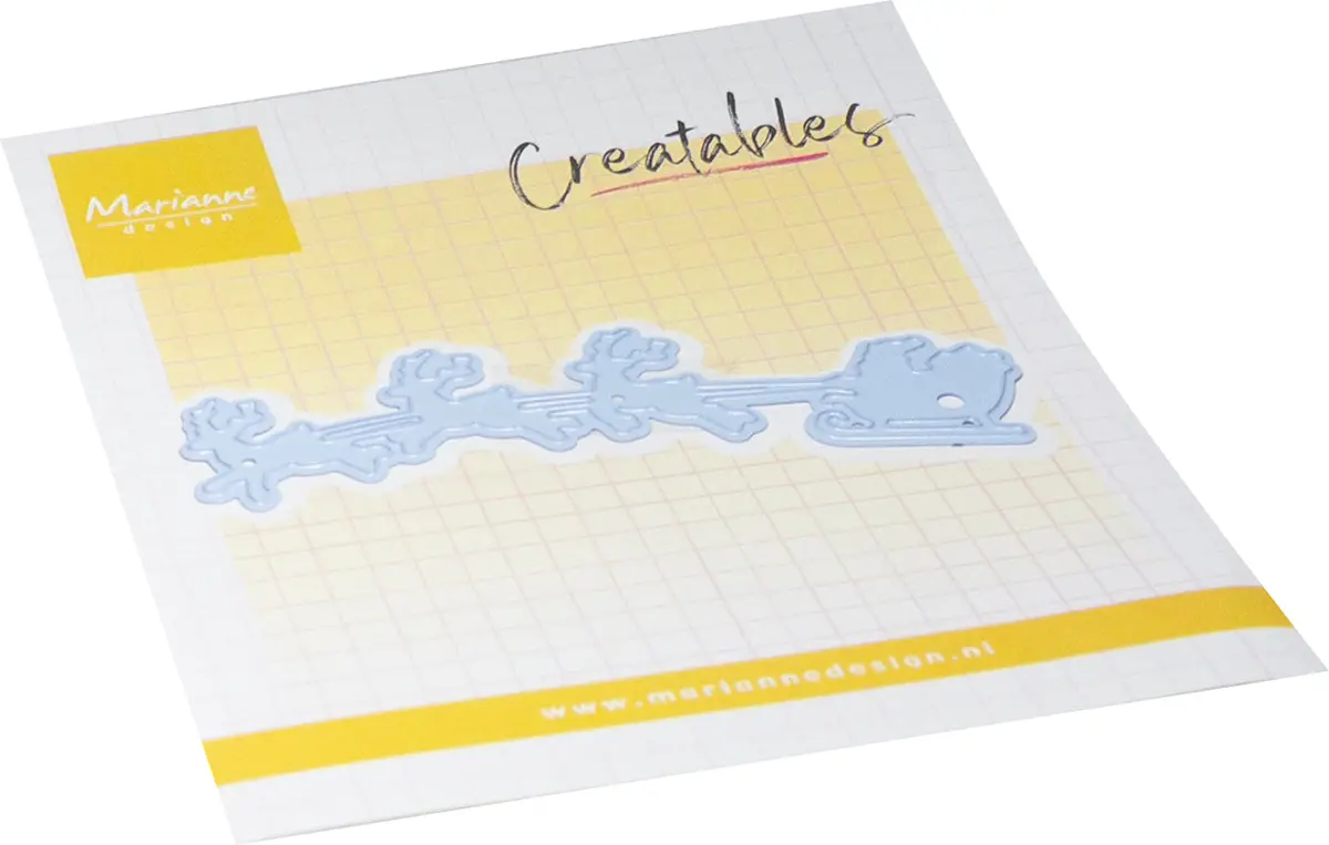 Marianne Design Creatables Die - Santa & Sleigh 1