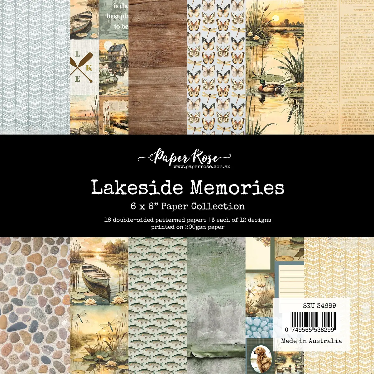 Lakeside Memories 6X6 Paper Collection 34689 1