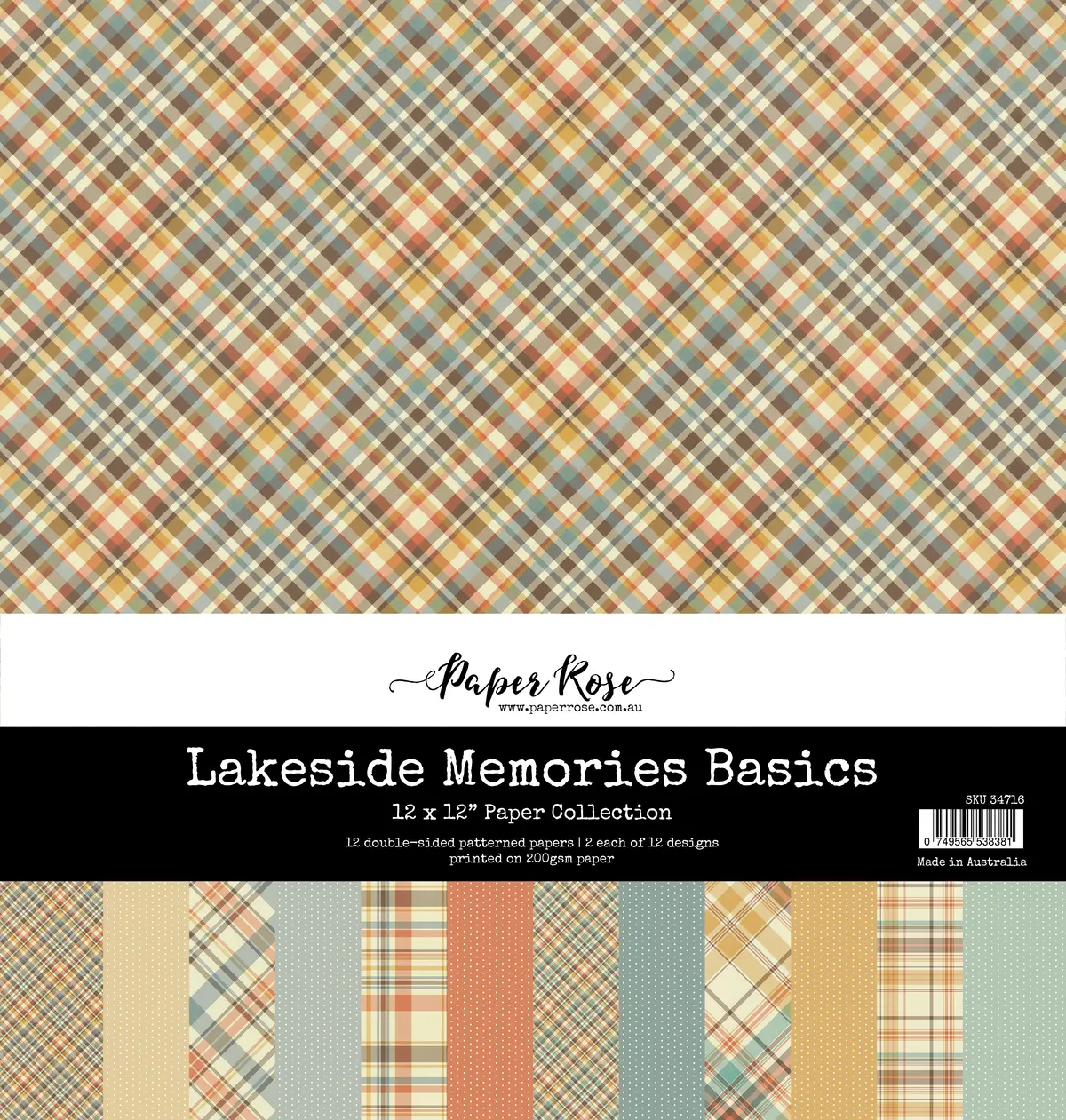 Lakeside Memories Basics 12X12 Paper Collection 34716 1