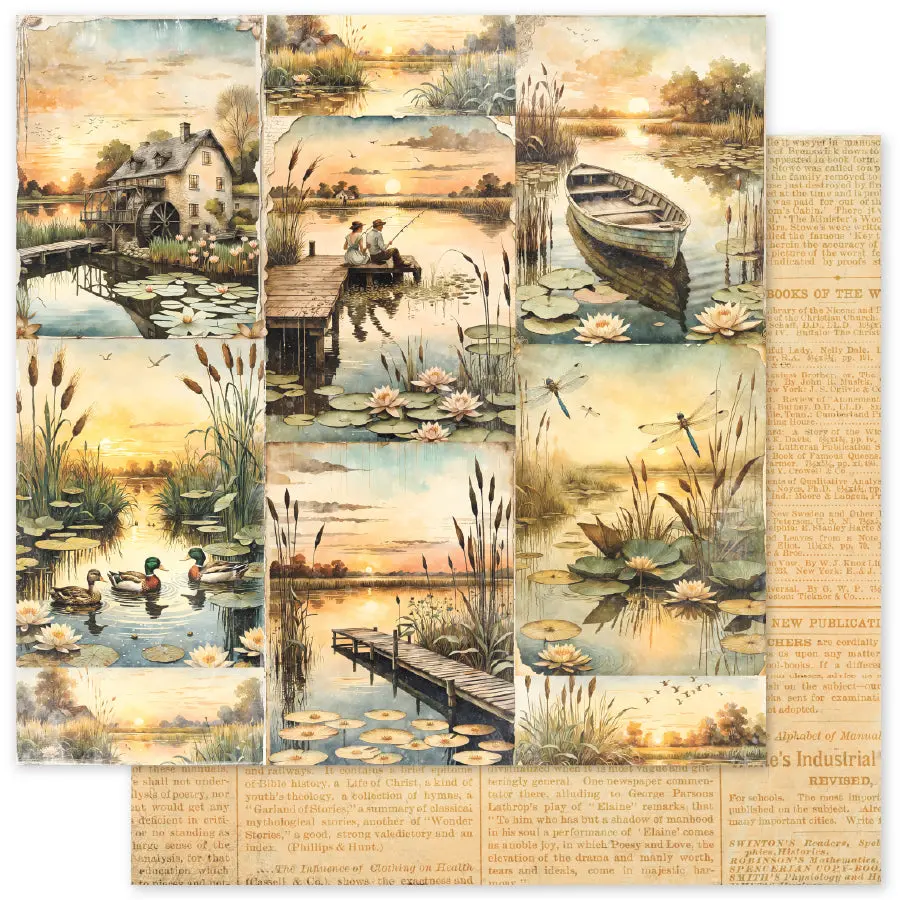 Lakeside Memories C 12 X 12 Paper (12 Pc Bulk Pack) 34701 1