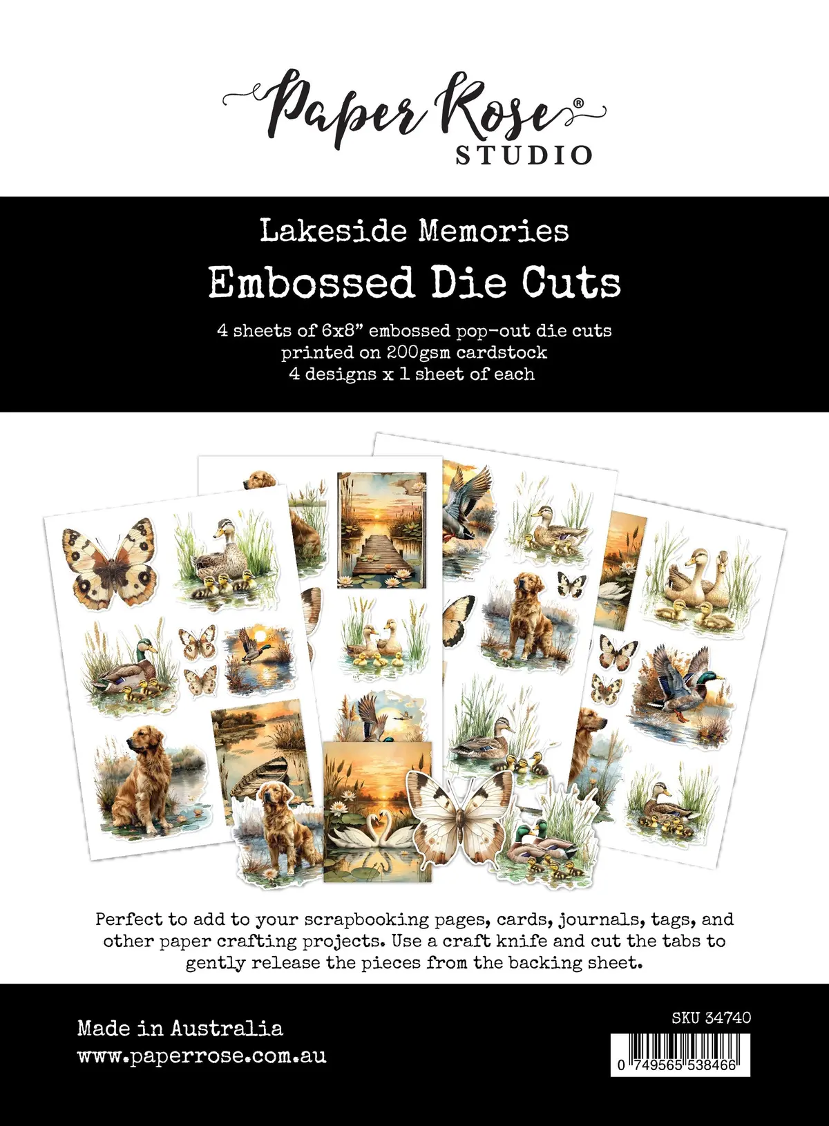 Lakeside Memories Embossed Die Cuts 34740 1