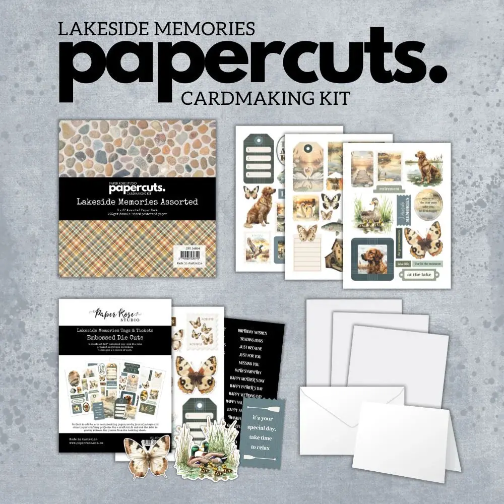 Lakeside Memories Papercuts Cardmaking Kit 34824 1