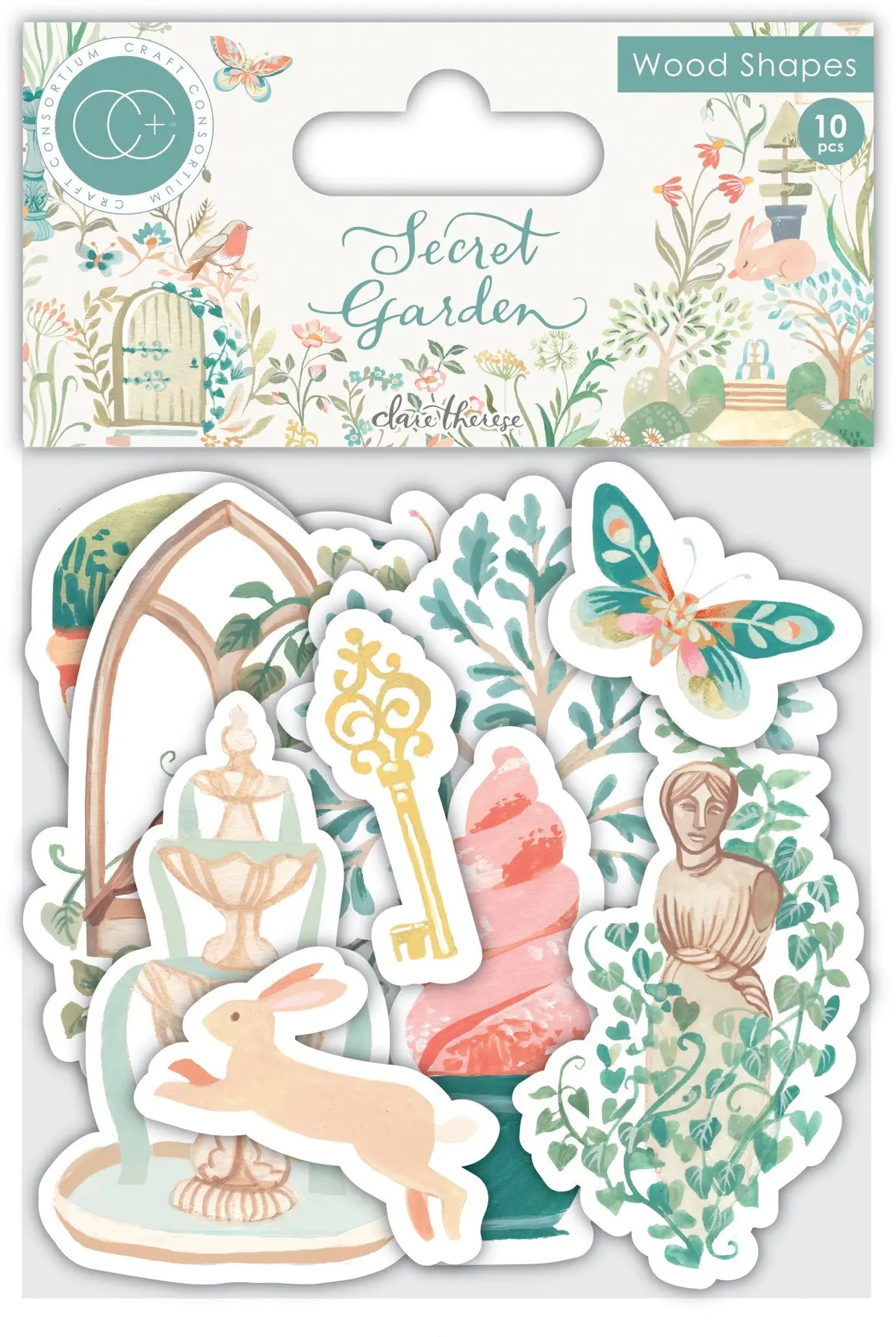 Secret Garden - Wood Shapes 1