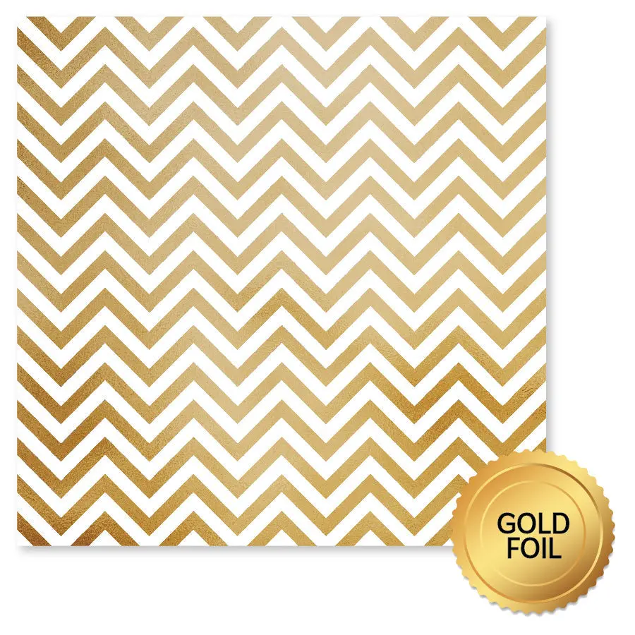 Lavender & Roses Gold Foil F 12X12 Paper (6Pc Bulk Pack) 32238 1