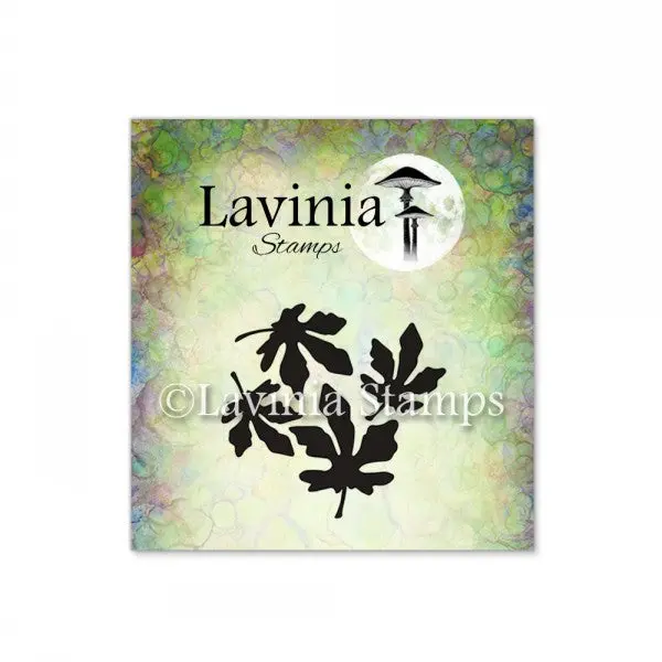 Silver Leaves Mini Stamp 1