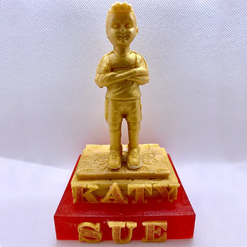 Footballer Folded Arms Silicone Mould 1