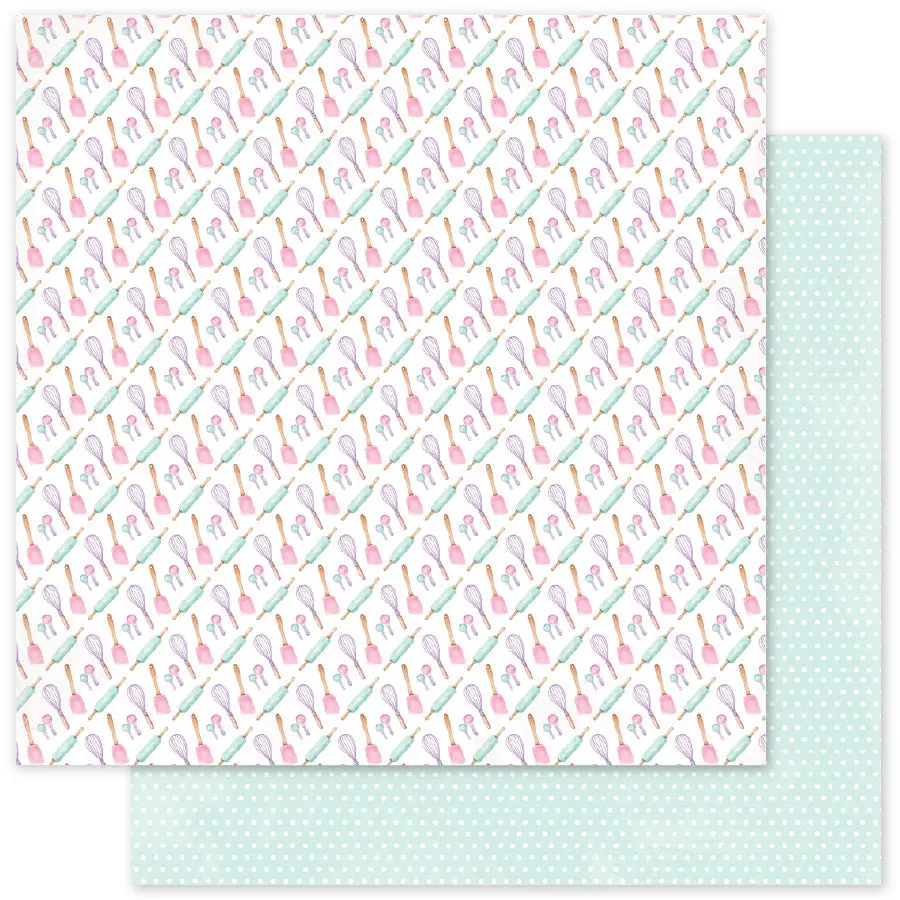 Little Bakers Patterns E 12X12 Paper (12Pc Bulk Pack) 35044 1
