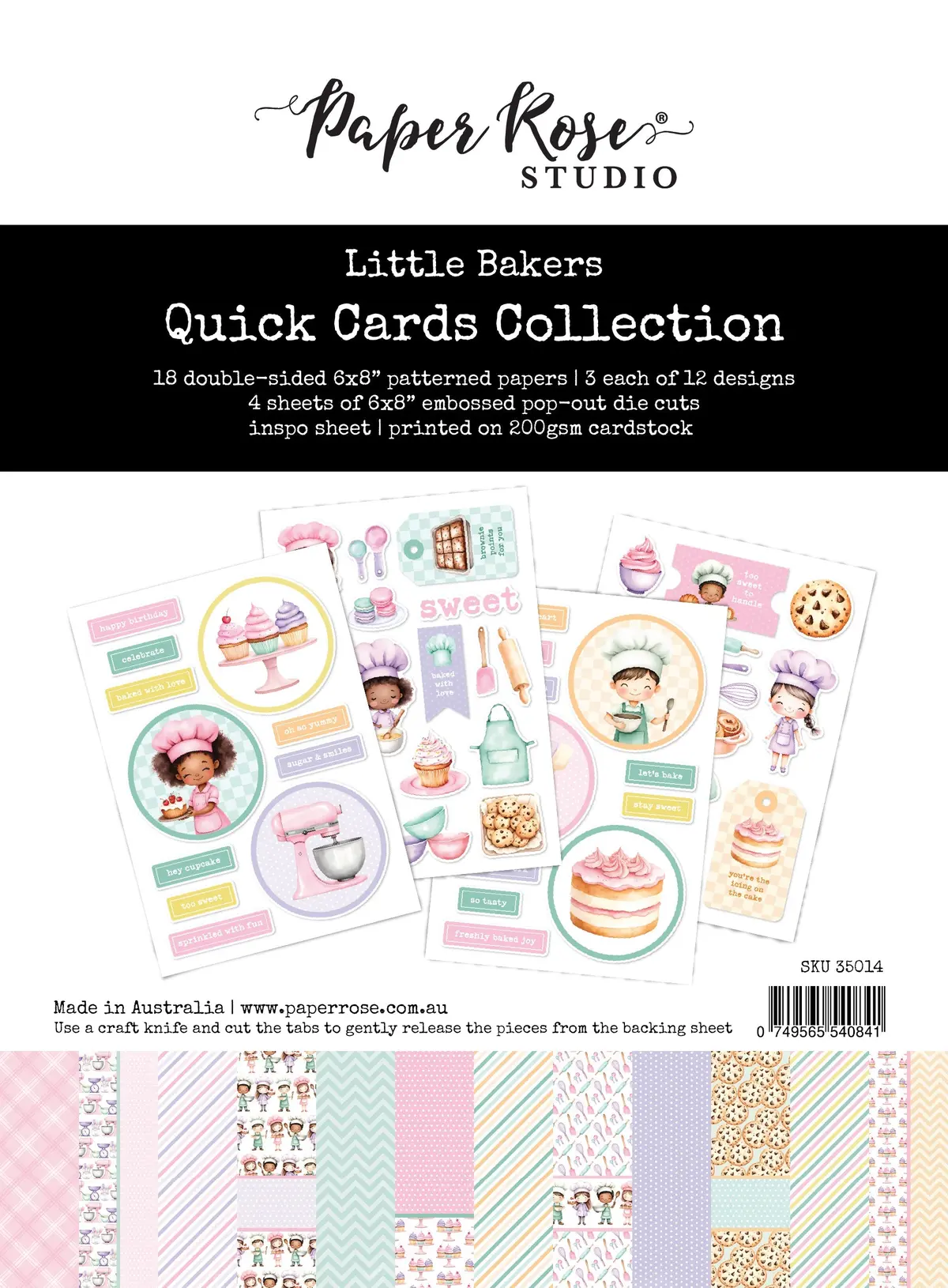 Little Bakers Quick Card Collection 35014 1