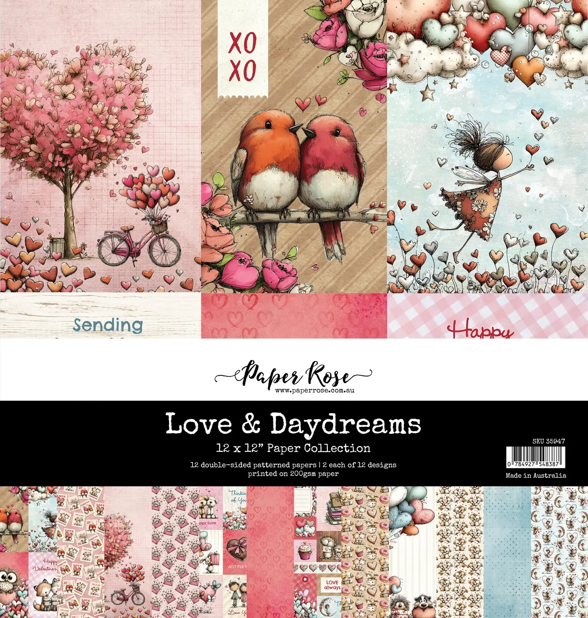 Love & Daydreams 12X12 Paper Collection 35947 1