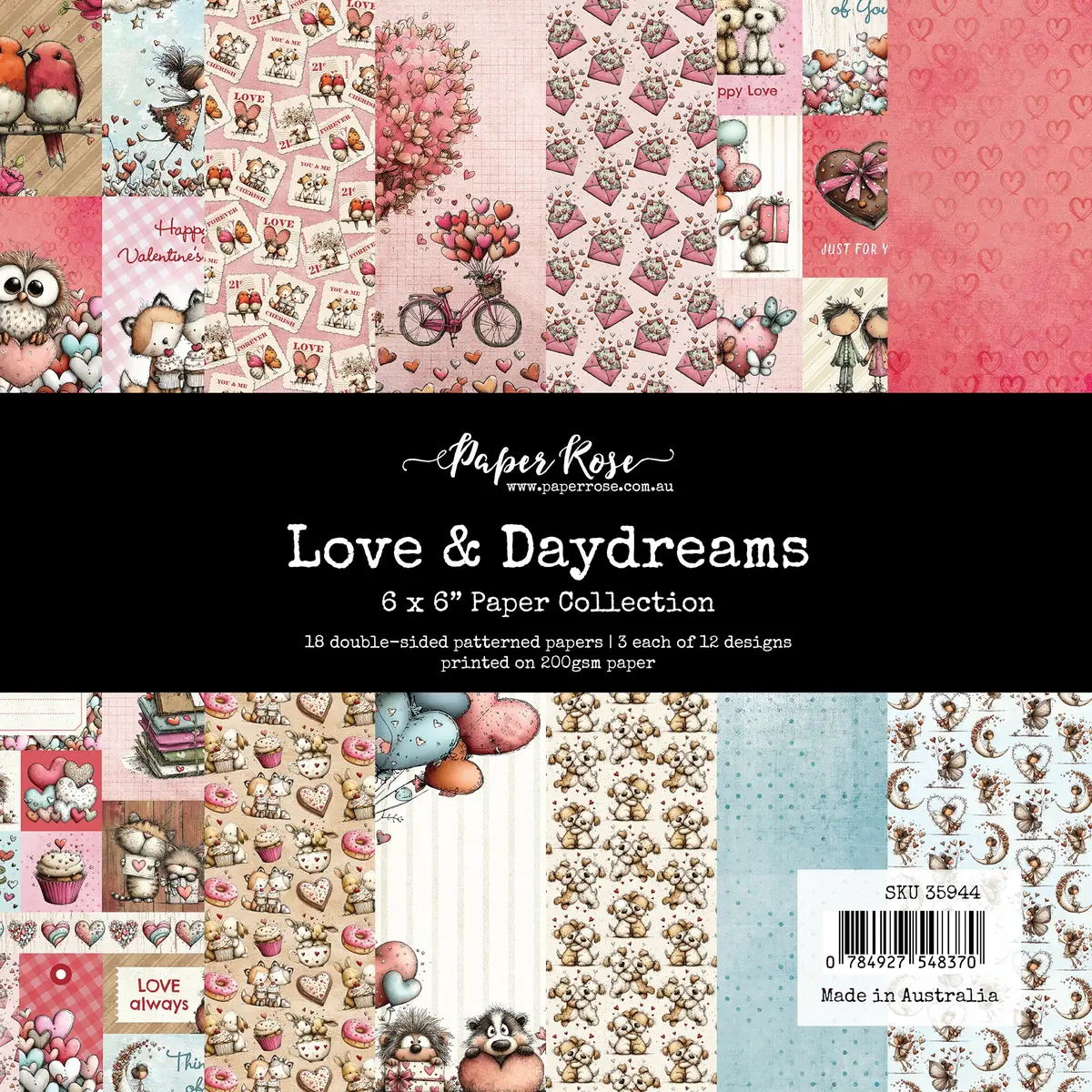 Love & Daydreams 6X6 Paper Collection 35944 1