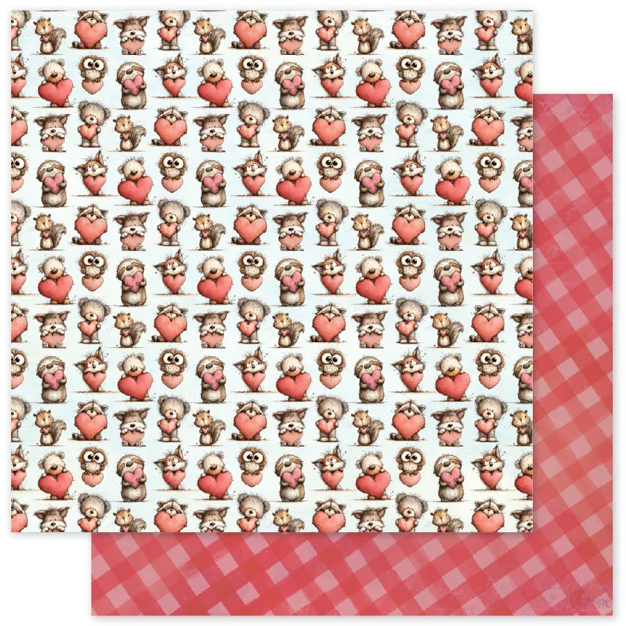 Love & Daydreams Basics C 12X12 Paper (12 Pc Bulk Pack) 35989 1