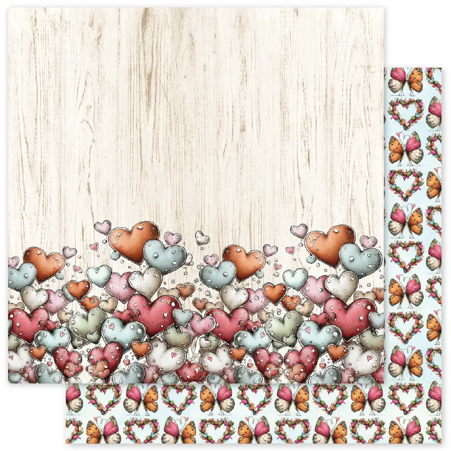 Love & Daydreams Basics D 12X12 Paper (12 Pc Bulk Pack) 35992 1