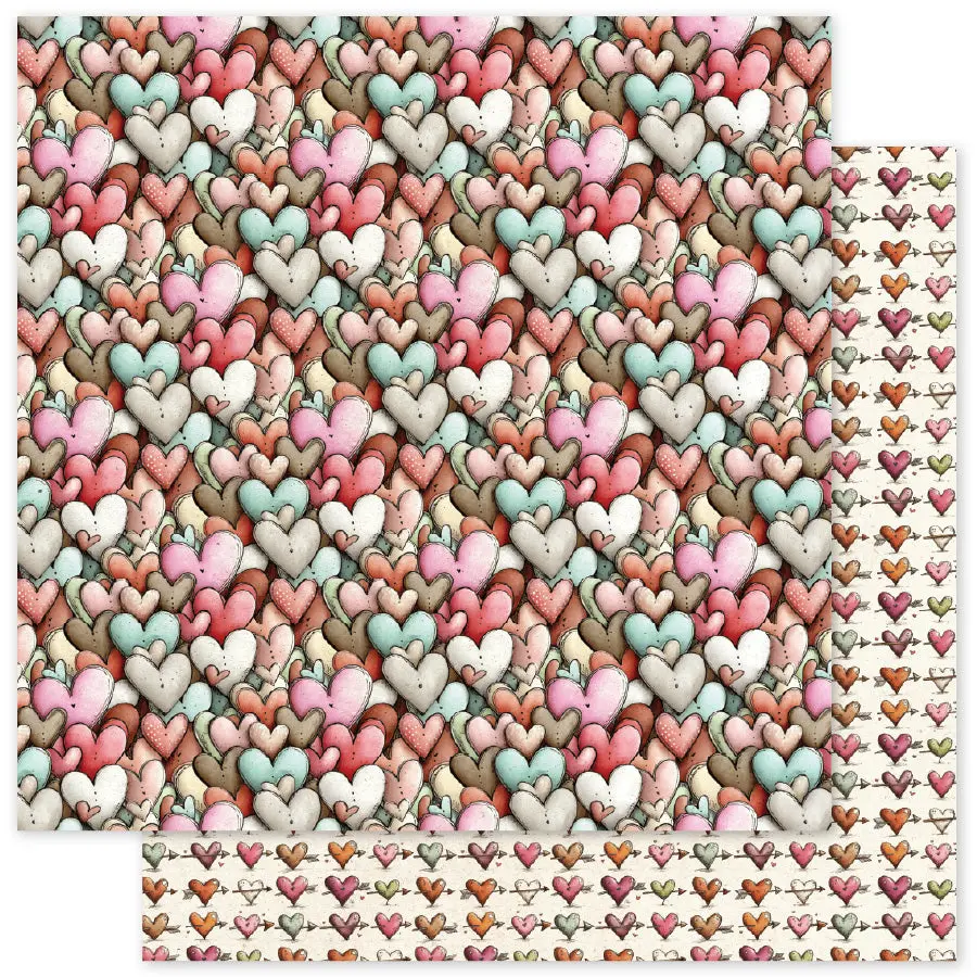 Love & Daydreams Basics E 12X12 Paper (12 Pc Bulk Pack) 35995 1