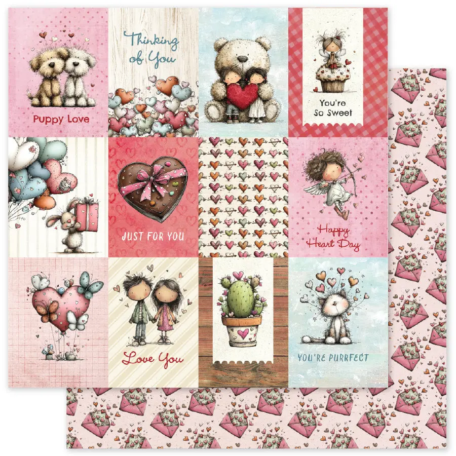 Love & Daydreams C 12X12 Paper (12 Pc Bulk Pack) 35956 1