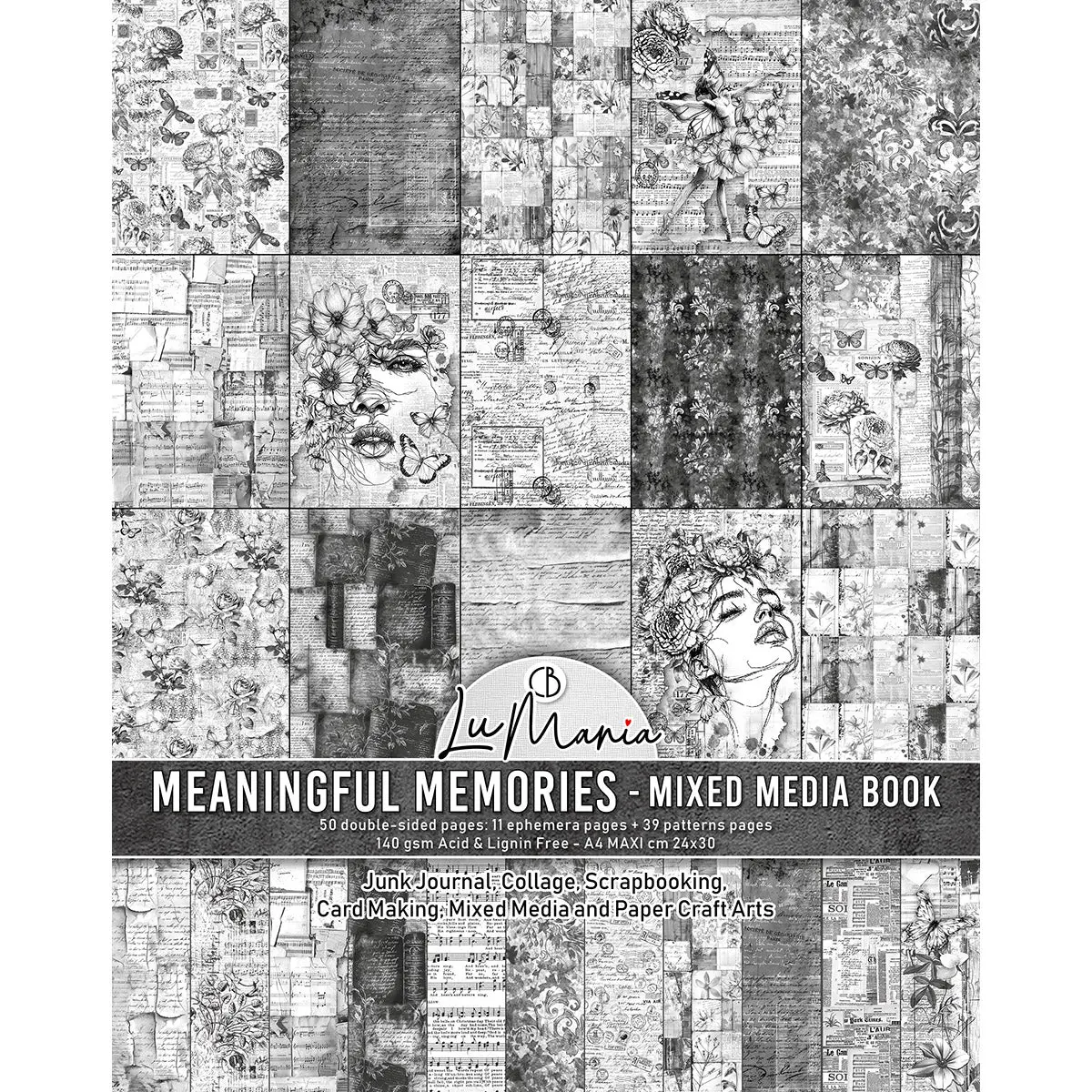 Mixed Media Book Meaningful Memories A4 Maxi 1