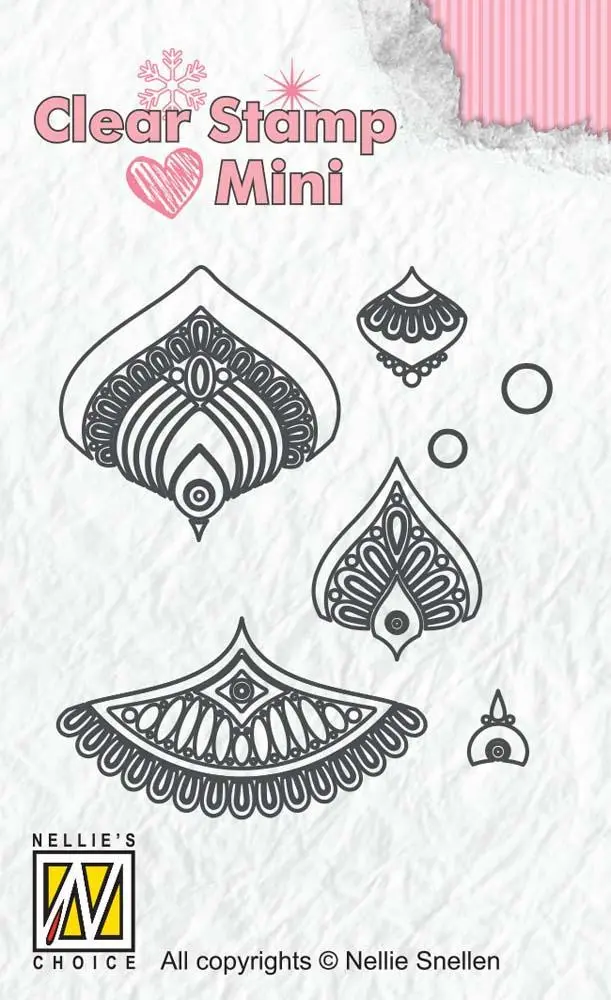 Clear Stamp Minis Flower 1 1