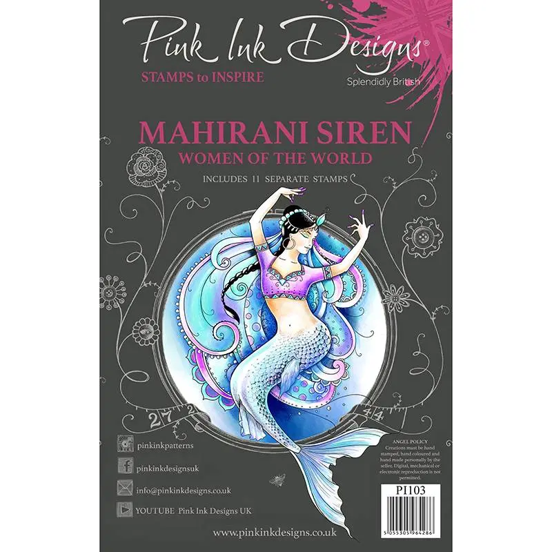 Mahirani A5 Clear Stamp Set 1