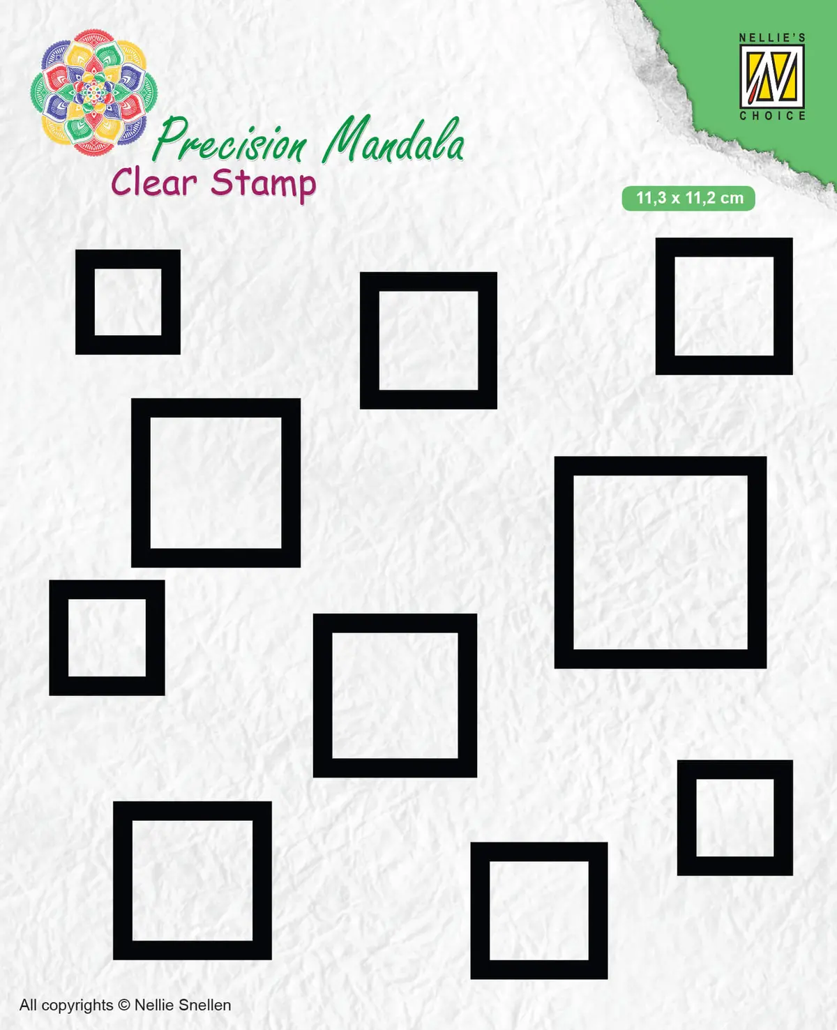 Nelle Choice Precision Stamp - Squares 1