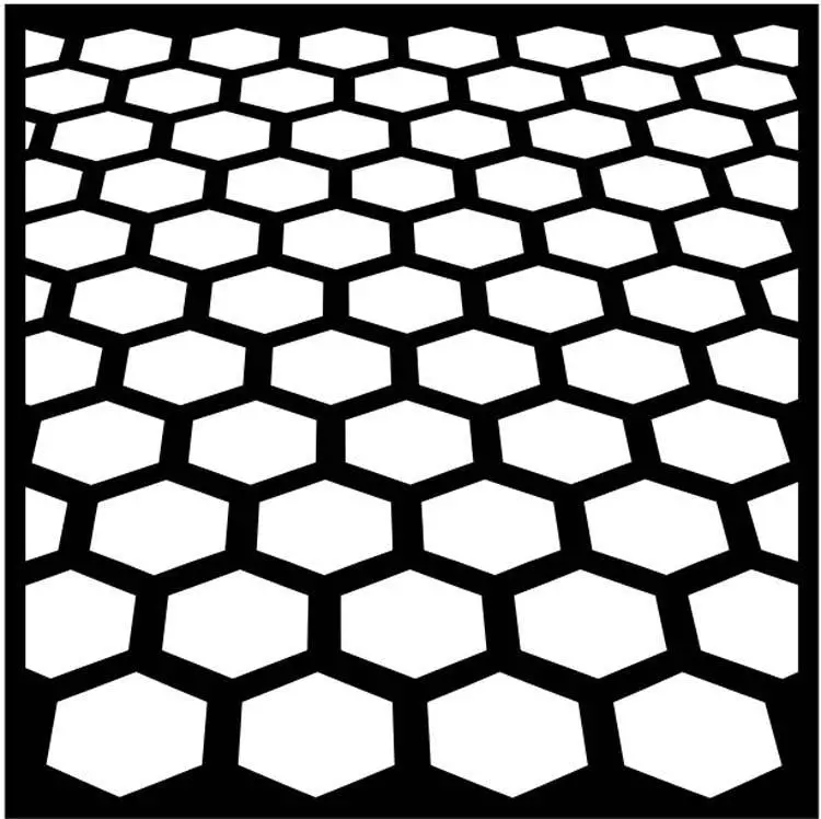 That Special Touch 6"X 6" Mask - Cells 1
