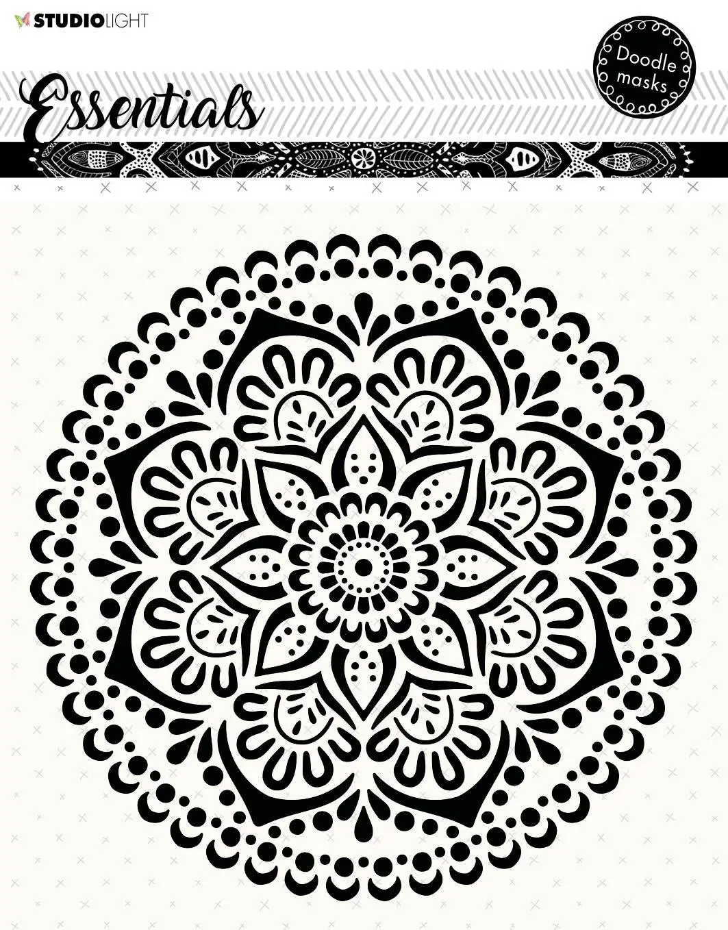 Mask Doodle Essentials 180X180mm Nr.60 1