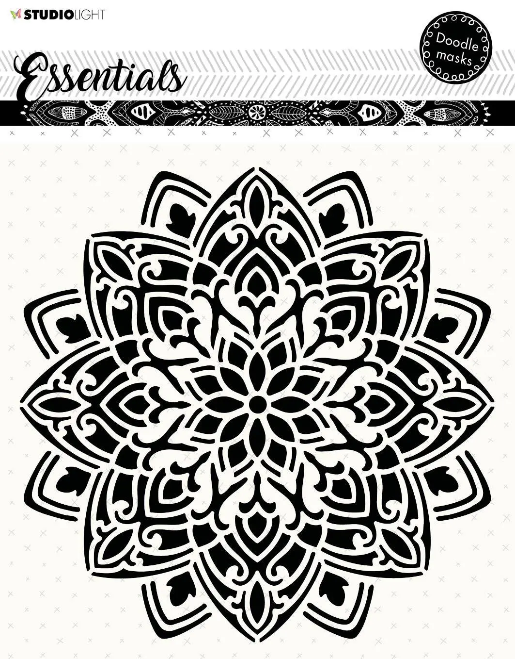 Mask Doodle Essentials 180X180mm Nr.61 1