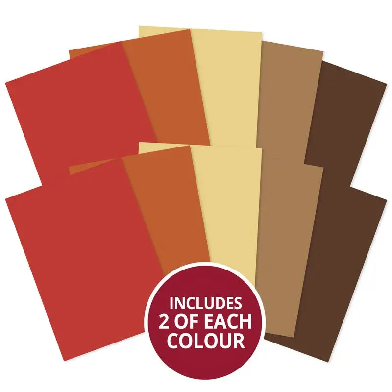 Matt-Tastic Adorable Scorable A4 Cardstock X 10 Sheets - Earths 1