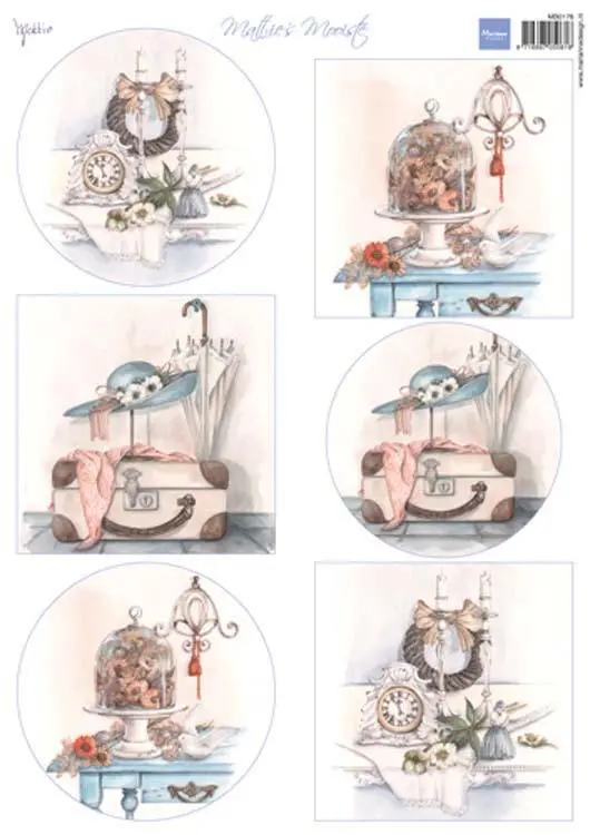 Marianne Design Cutting Sheet Mattie's Mooiste: Brocante 1