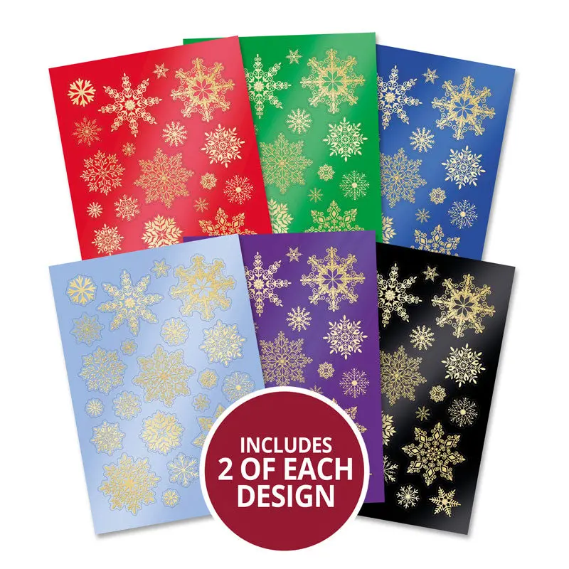 Foiled & Die-Cut Mirri Snowflakes - Classic Selection 1