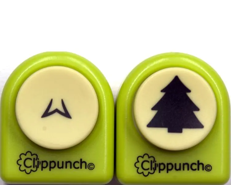 Mega Clip Punch Christmas Tree 1
