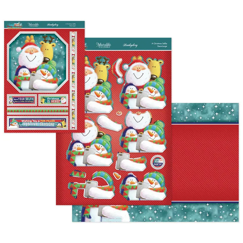 A Very Merry Christmas Deco-Large Set - A Christmas Selfie 1