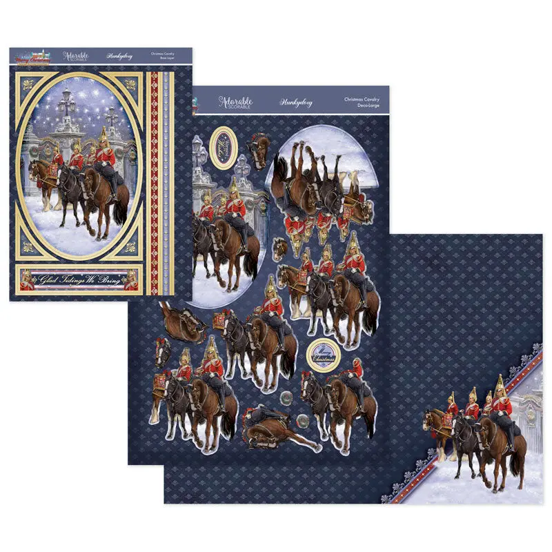 A Very Merry Christmas Deco-Large Set - Christmas Cavalry 1