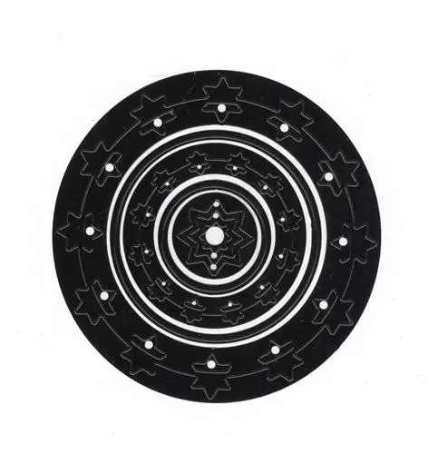 Multi Frame Dies - Star Wreath 1