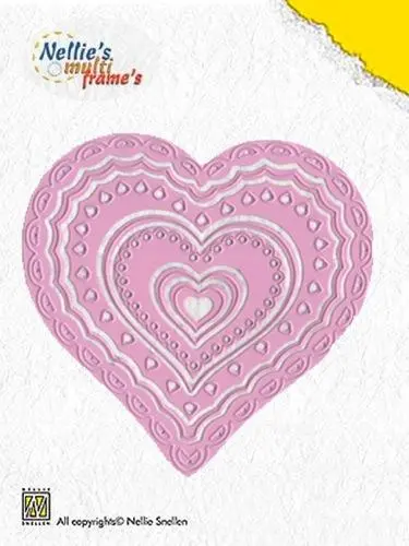 Multi Frame Dies - Heart 2 1