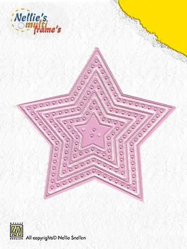 Multi Frame Dies Decorate Star (Set Of 7) 1