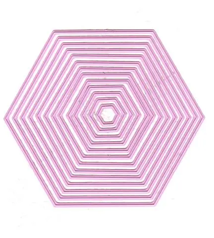 Multi Frame Die Straight Hexagon 1