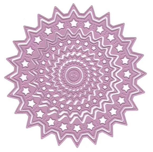 Multi Frame Dies - Circle Stars (8) 1