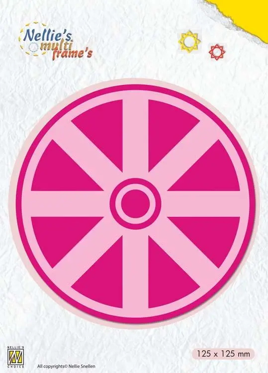 Nellie's Choice - Multi Frame Dies Kaleidoscope Wheel 1