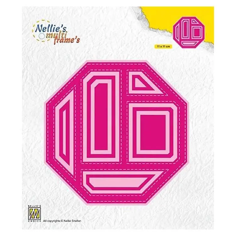 Nellie's Choice Multi Frame Dies Block Dies Octagon 1