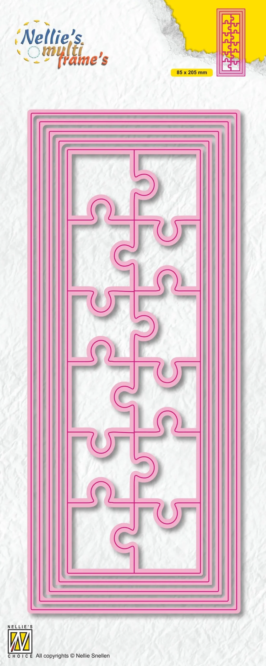 Nellie's Choice Slimline Dies Puzzle 1