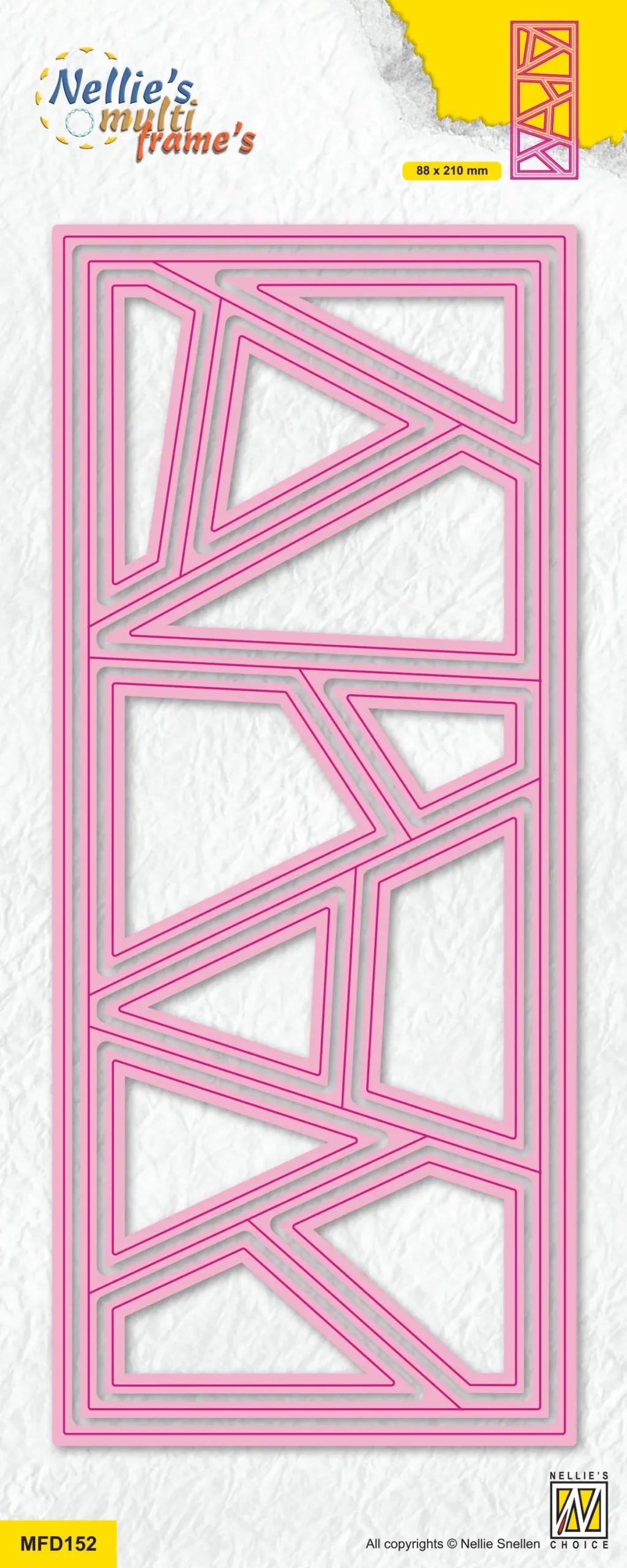 Nellie's Choice Multi Frame - Slim-Line Die - Quilt-2 1