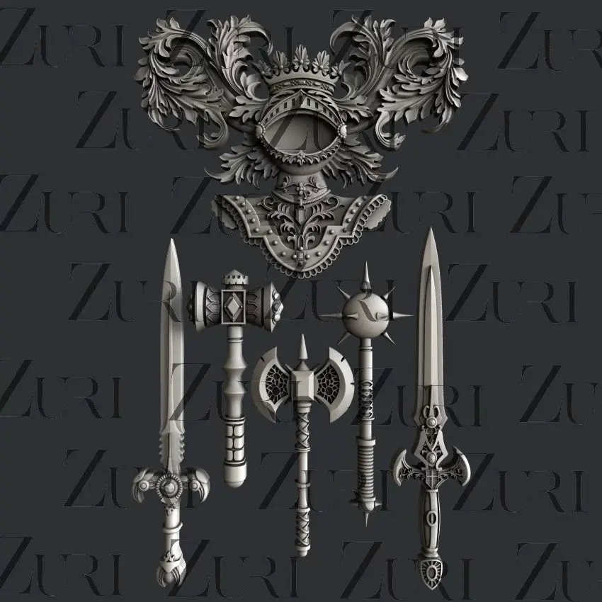 Zuri Designs Medieval Gear 1