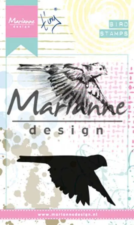 Marianne Design Cling Stamps Tiny's Birds 1 1